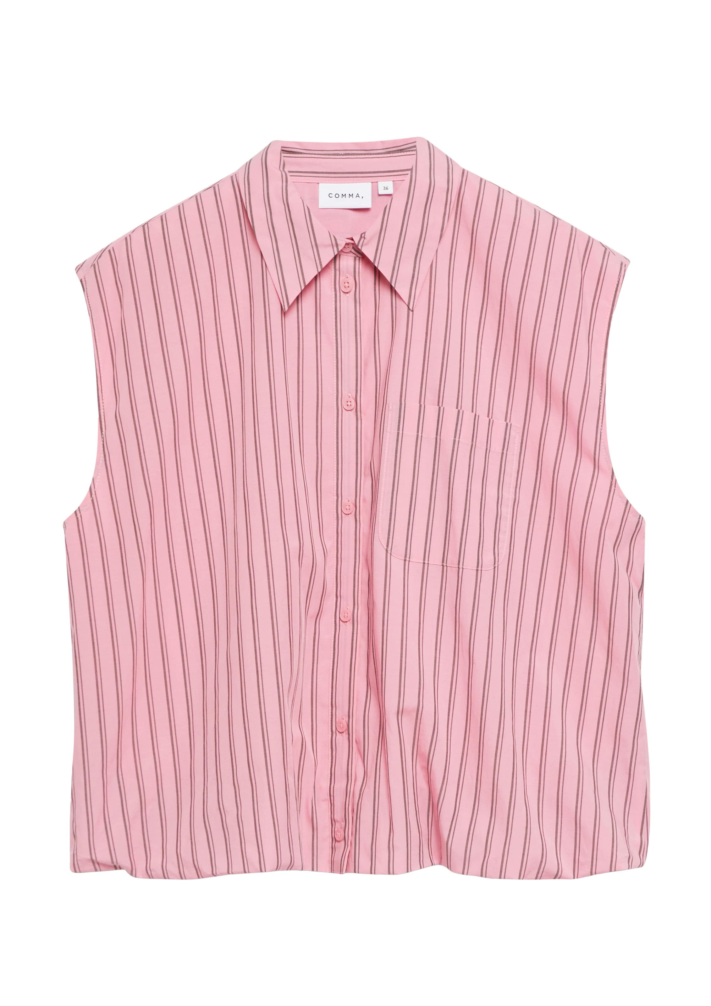Chemisier COMMA en rose : devant
