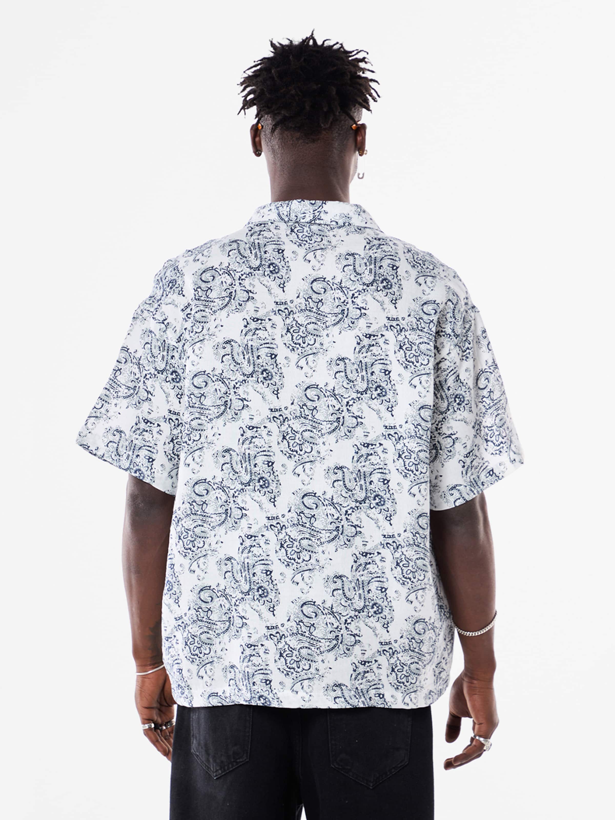 VAMOS CLO Comfort Fit Πουκάμισο σε λευκό