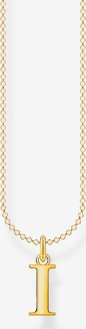 Thomas Sabo Necklace 'I' in Gold: front