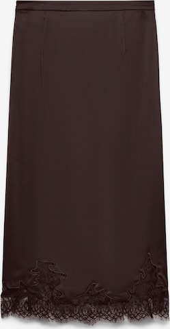 VERO MODA Rock 'VMGinny' in Braun: Vorderseite