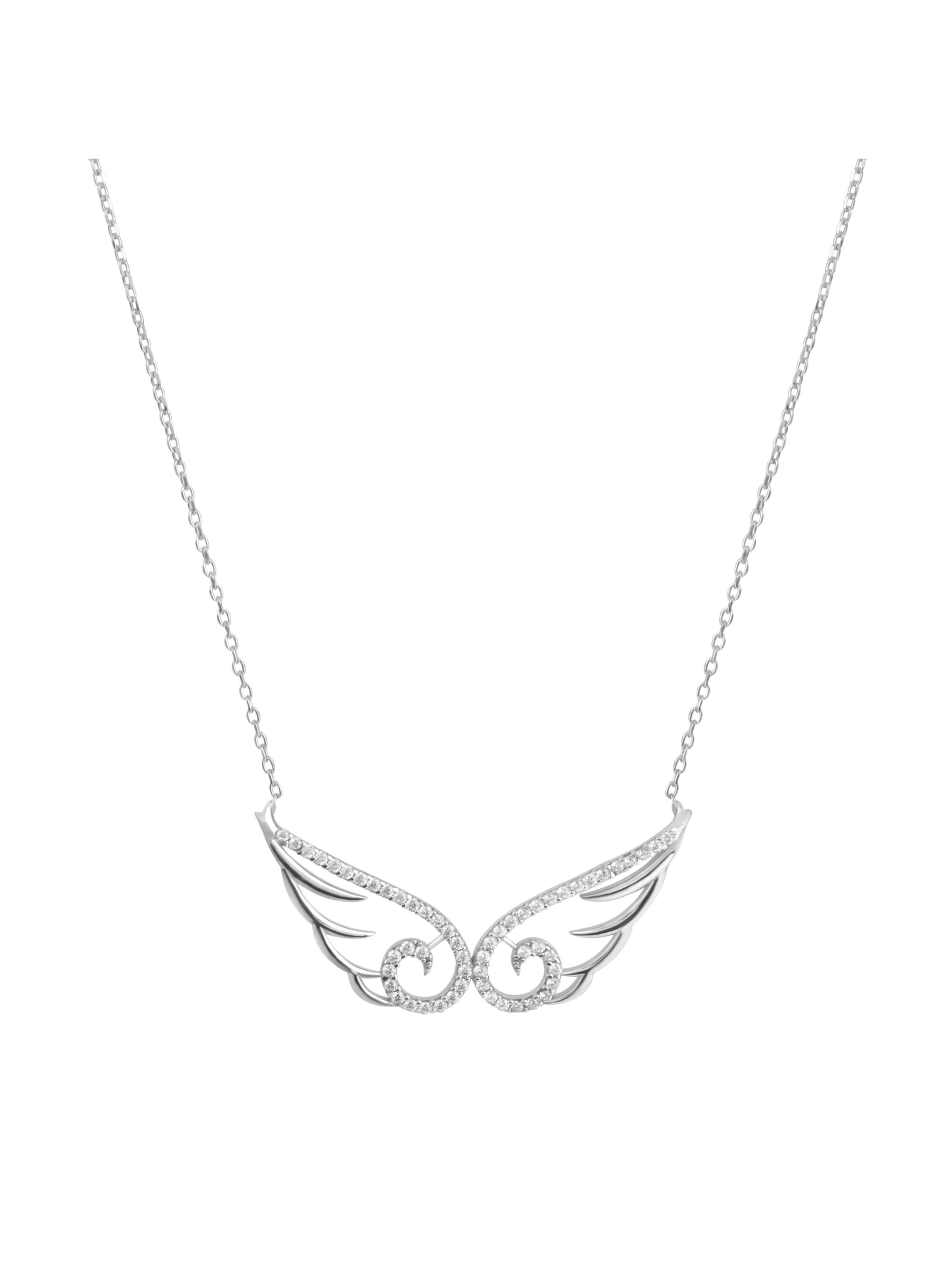 Dkeniz Necklace in Silver: front
