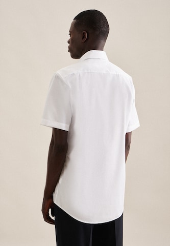 SEIDENSTICKER Comfort fit Zakelijk overhemd ' SMART ESSENTIALS' in Wit