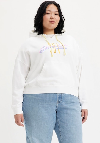 Levi's® Plus Sweatshirt in White: front