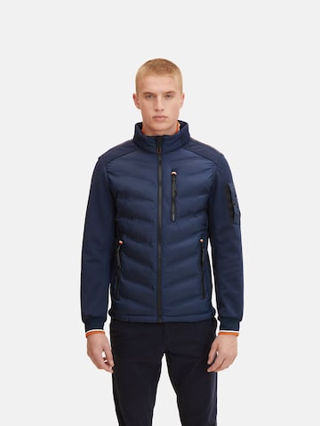 TOM TAILOR Jacke in Blau: predná strana