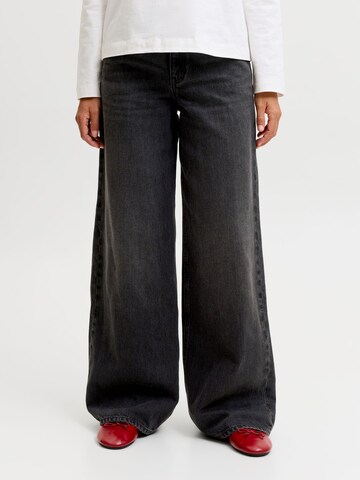 JJXX Wide leg Jeans 'JXOSLO' in Black: front