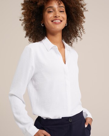 WE Fashion Bluse in Weiß: Vorderseite