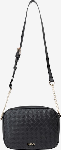 Usha Crossbody Bag in Black: front