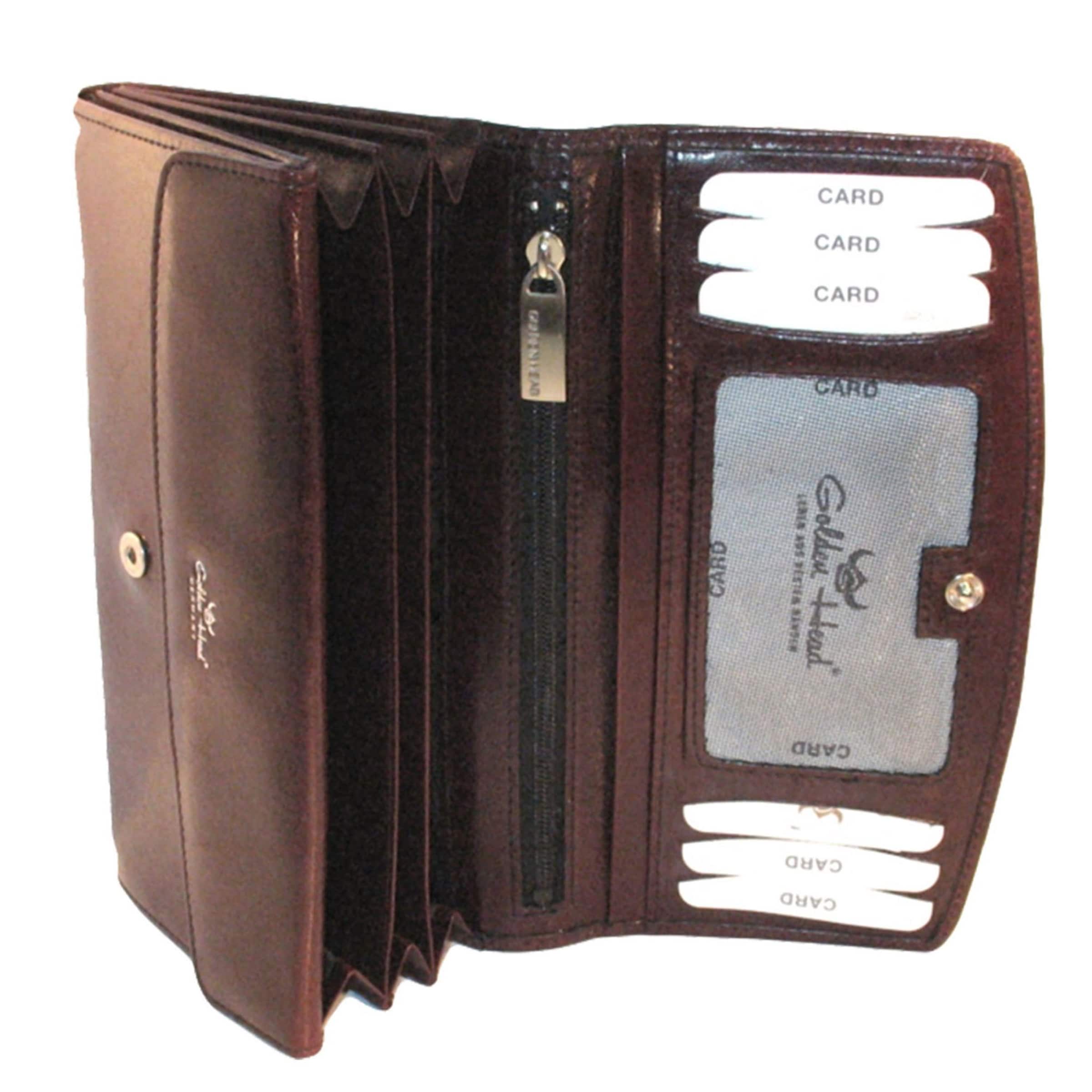 Portamonete 'Colorado' di GOLDEN HEAD in marrone