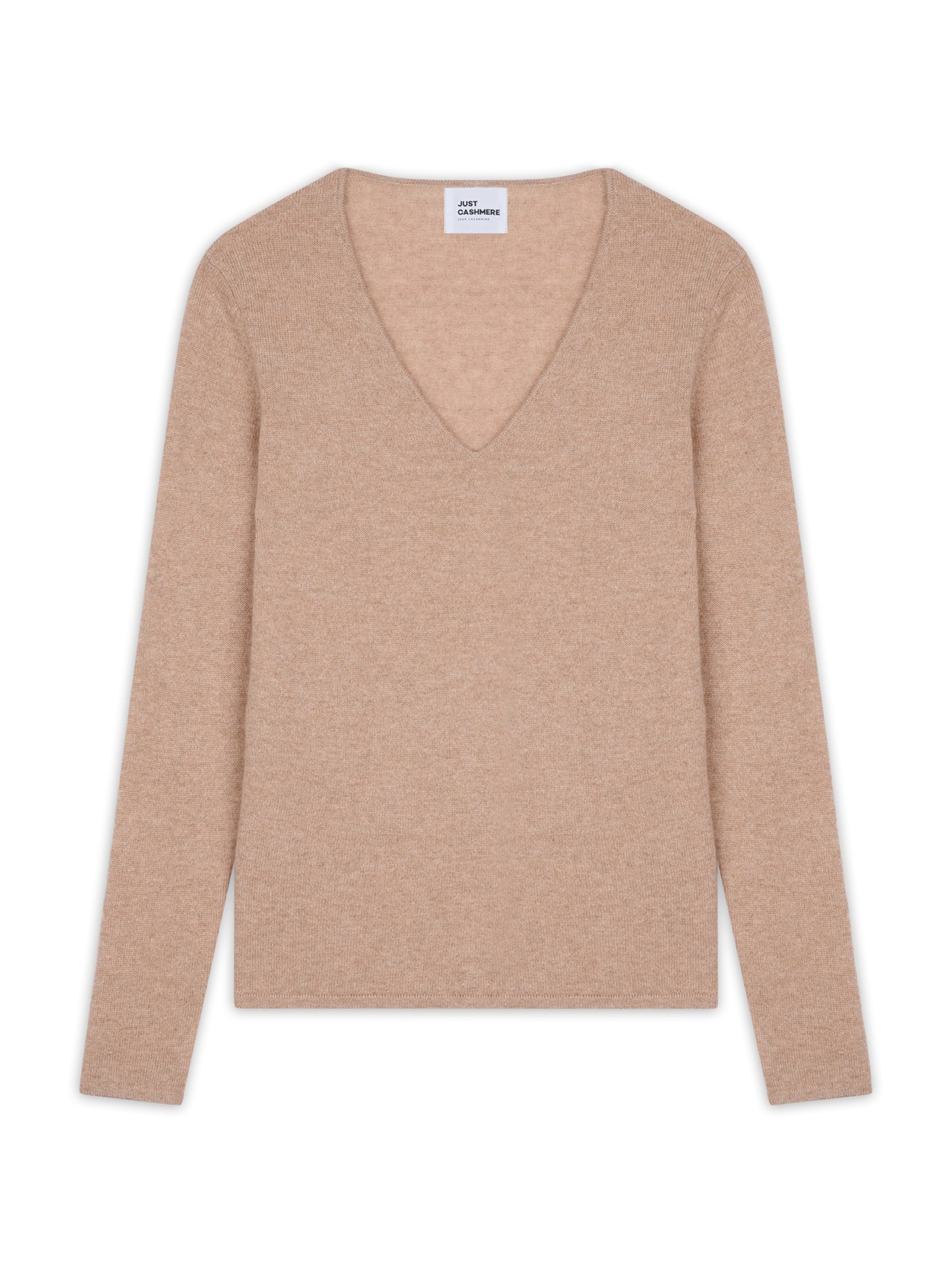 ruda JUST CASHMERE Megztinis 'Joan': priekis