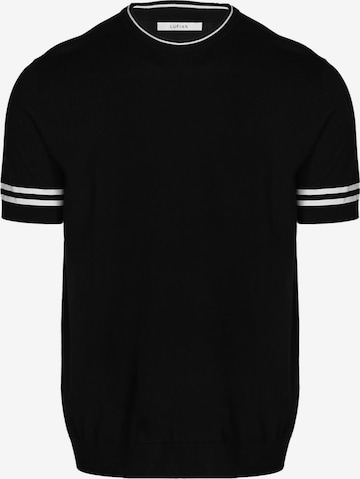 Lufian Sweater 'Robert' in Black: front