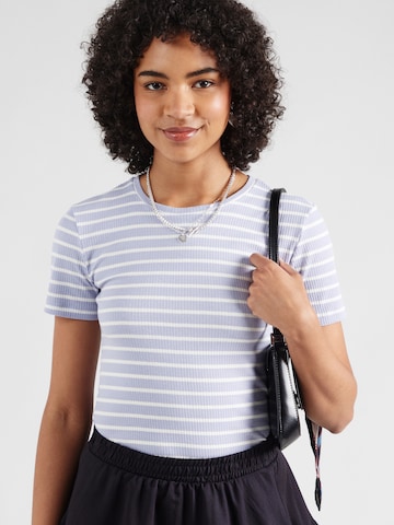 Tricou 'PCRUKA' de la PIECES pe mov: față