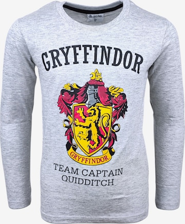 Harry Potter Shirt 'Harry Potter Langarmshirt Gryffindor' in Grau: Vorderseite