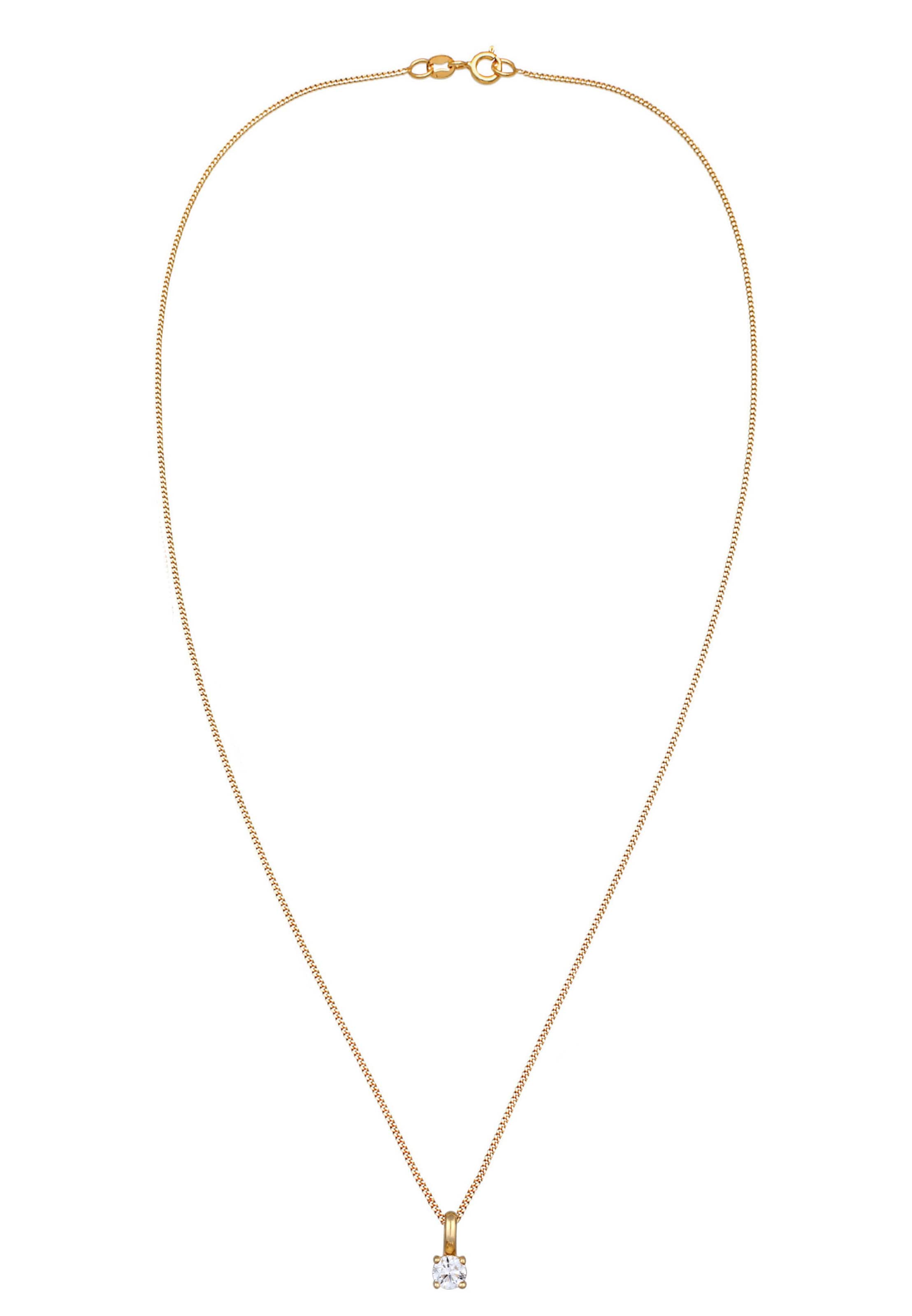 Chaîne 'Diamant' Elli DIAMONDS en or : devant