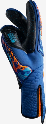 REUSCH Athletic Gloves in Blue