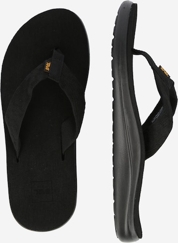 TEVA T-Bar Sandals 'Voya' in Black