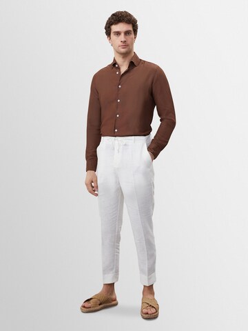 Slimfit Pantaloni con piega frontale di Antioch in beige