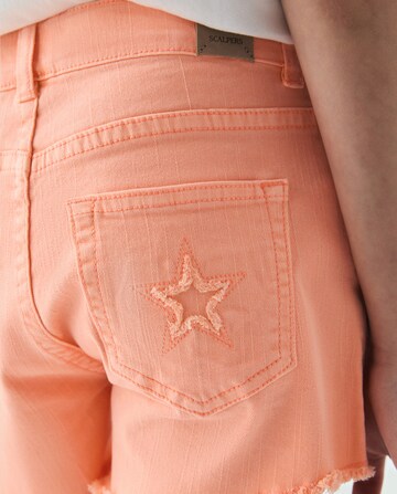 Scalpers Regular Pants ' ' in Orange