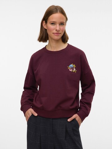 raudona VERO MODA Megztinis be užsegimo: priekis