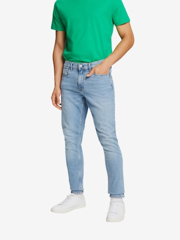 ESPRIT Slimfit Jeans in Blau