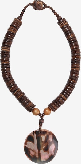 COLLEZIONE ALESSANDRO Kette 'Joy' in braun, Produktansicht