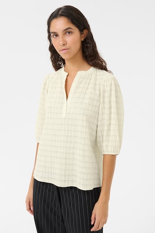 Chemisier 'Ayo' KAREN BY SIMONSEN en beige : devant