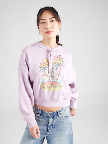 BILLABONG Majica 'ALL TIME' | vijolična barva: sprednja stran