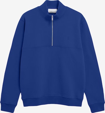 ARMEDANGELS Pullover WAARLO FLEECE in Blau: Vorderseite