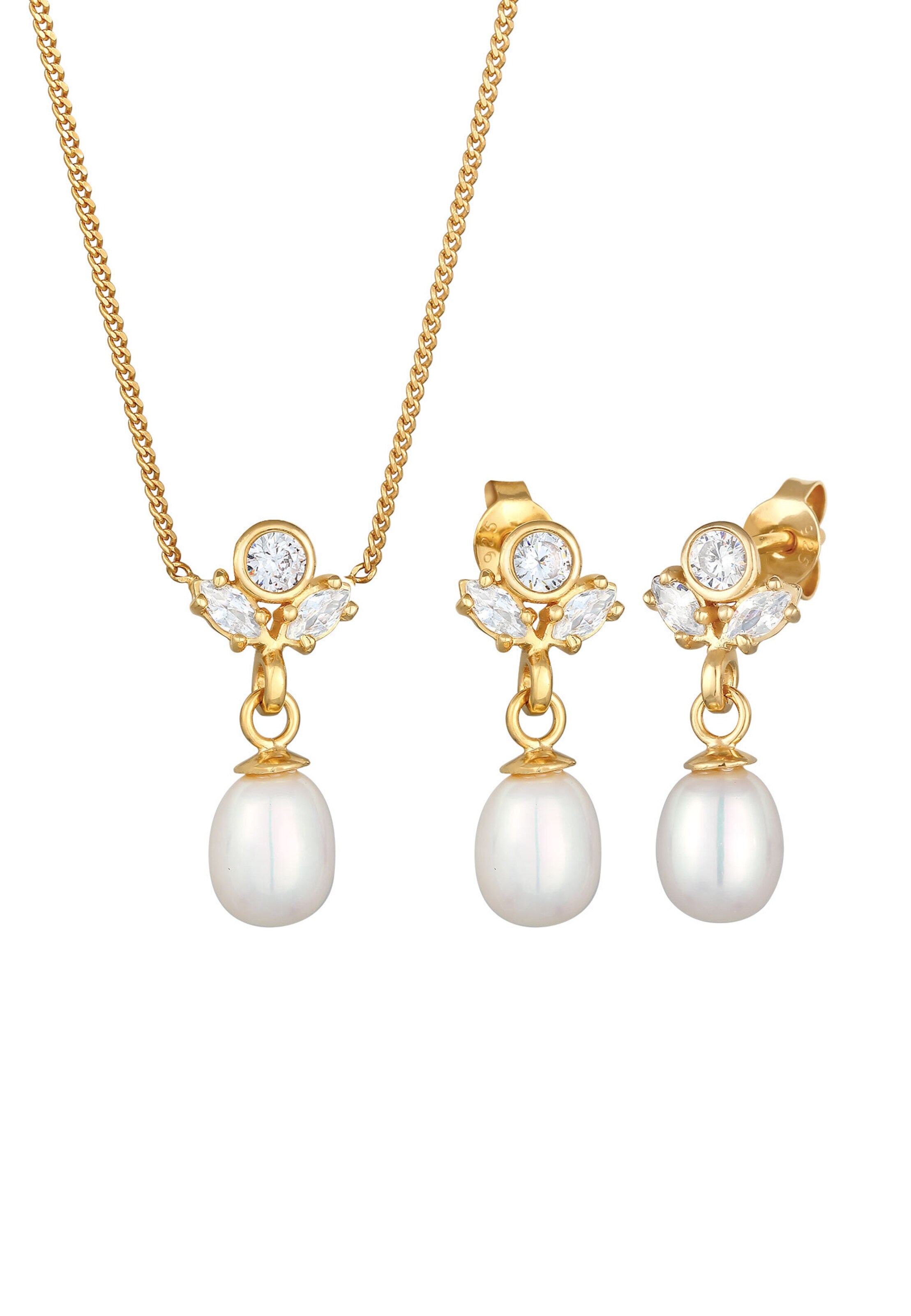 ELLI PREMIUM Schmuckset in Gold