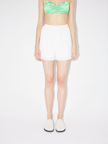 LeGer by Lena Gercke Loose fit Pants 'Leonore' in White: front