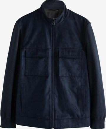 Next Jacke in Blau: Vorderseite