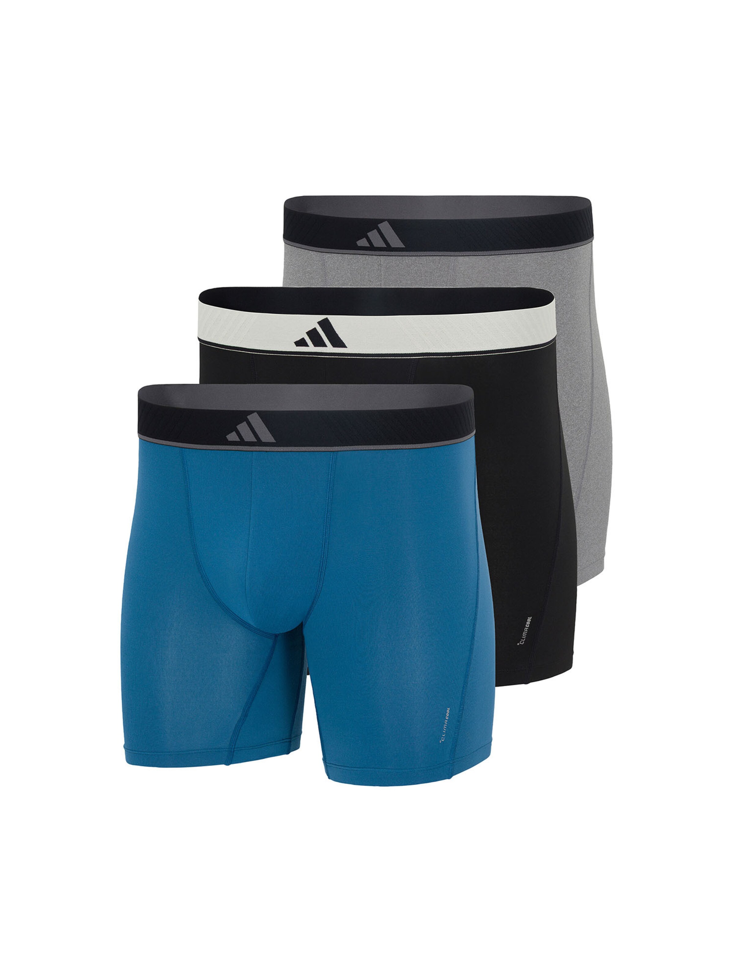 ADIDAS SPORTSWEAR Boxer ' Active Micro Flex ' in blau / hellgrau / schwarz, Produktansicht