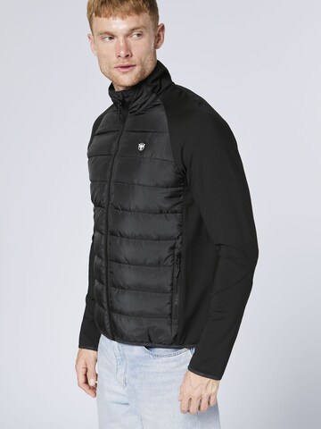 CHIEMSEE Performance Jacket ' mit Kontrastdetails ' in Black