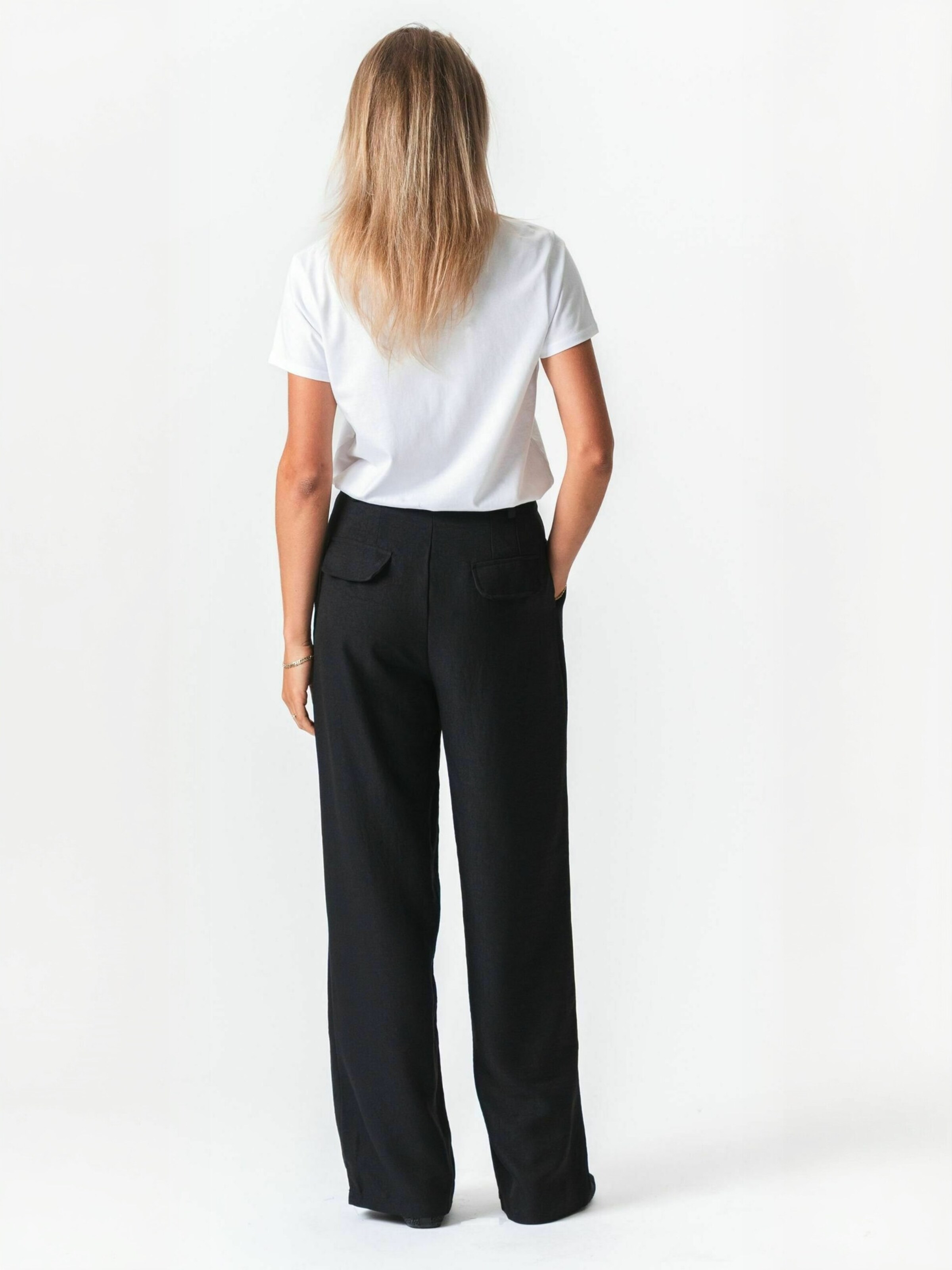 TEESHOPPEN Regular Broek ' Vera ' in Grijs