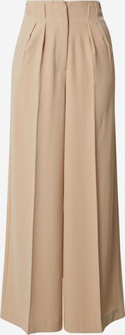 Pantaloni con pieghe 'Camilla' di LeGer by Lena Gercke in beige: frontale