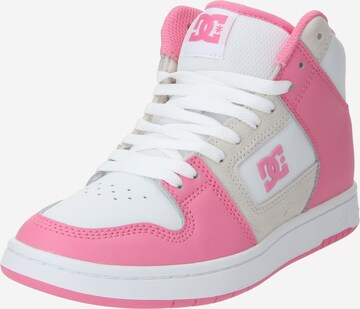 DC Shoes High-Top Sneakers 'MANTECA 4' in White: front