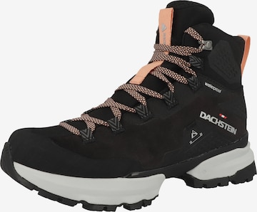Sneaker alta di Dachstein in nero: frontale