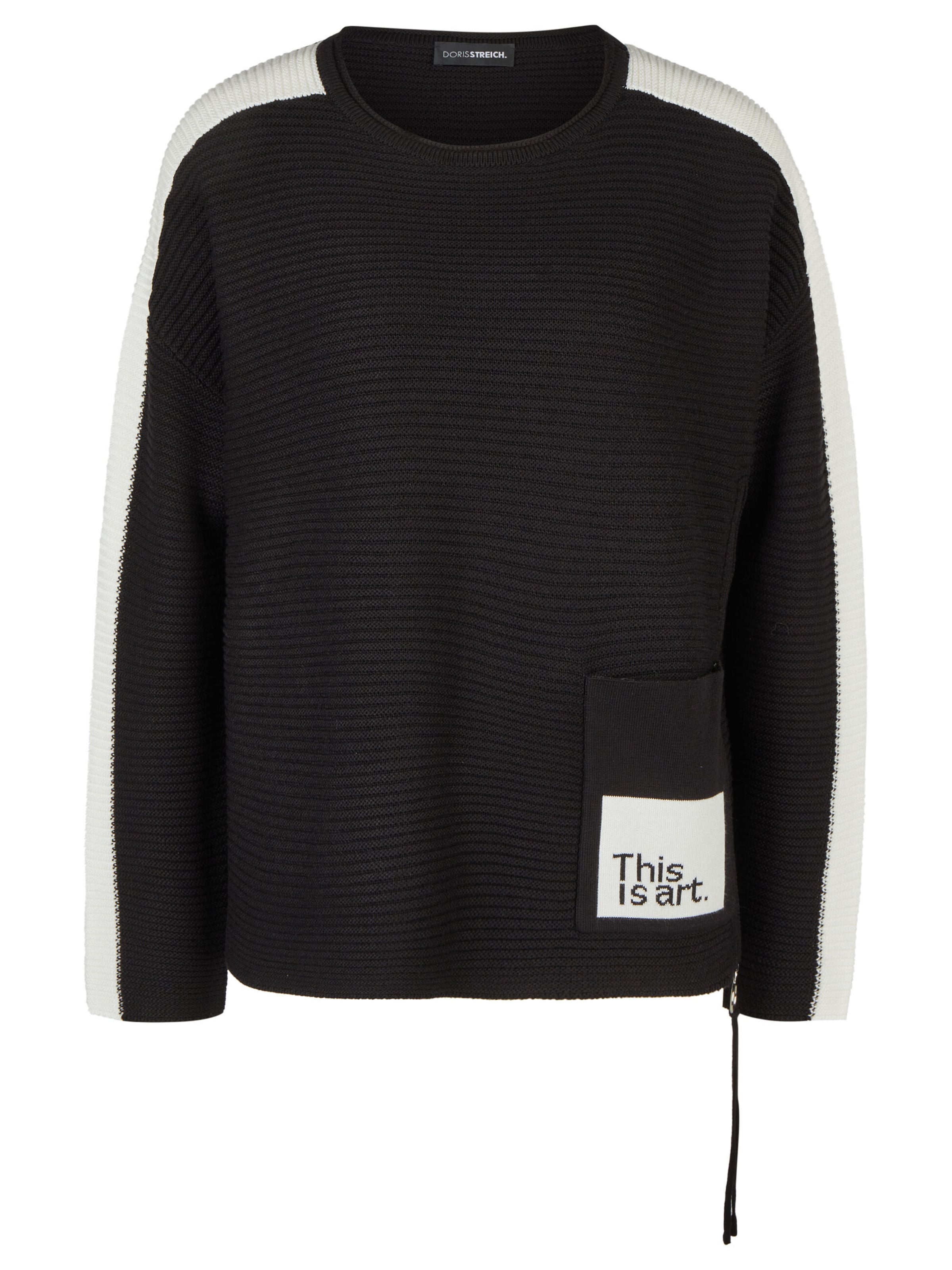 Doris Streich Pullover in Schwarz: Vorderseite