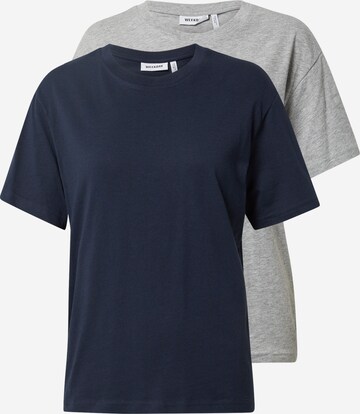 WEEKDAY T-Shirt 'Alanis' in Grau: front