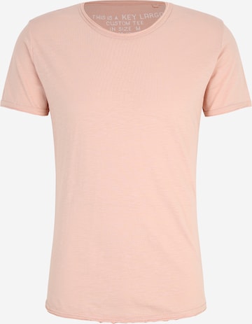 T-Shirt 'BREAD' Key Largo en rose : devant