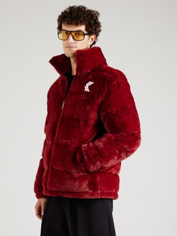 Karl Kani Jacke in Rot: Vorderseite