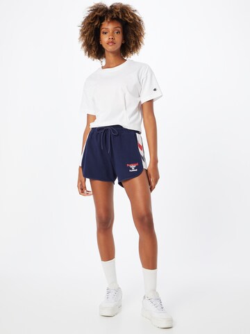 Regular Pantalon de sport 'Durban' Hummel en bleu