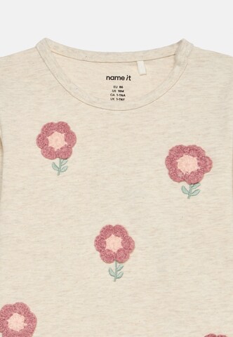 NAME IT Shirt 'NBFLAMAIA' in Beige