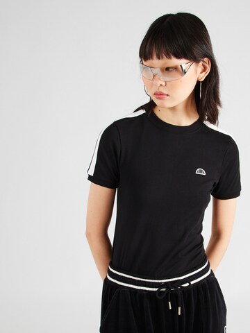 ELLESSE Majica 'Zecora' | črna barva: sprednja stran