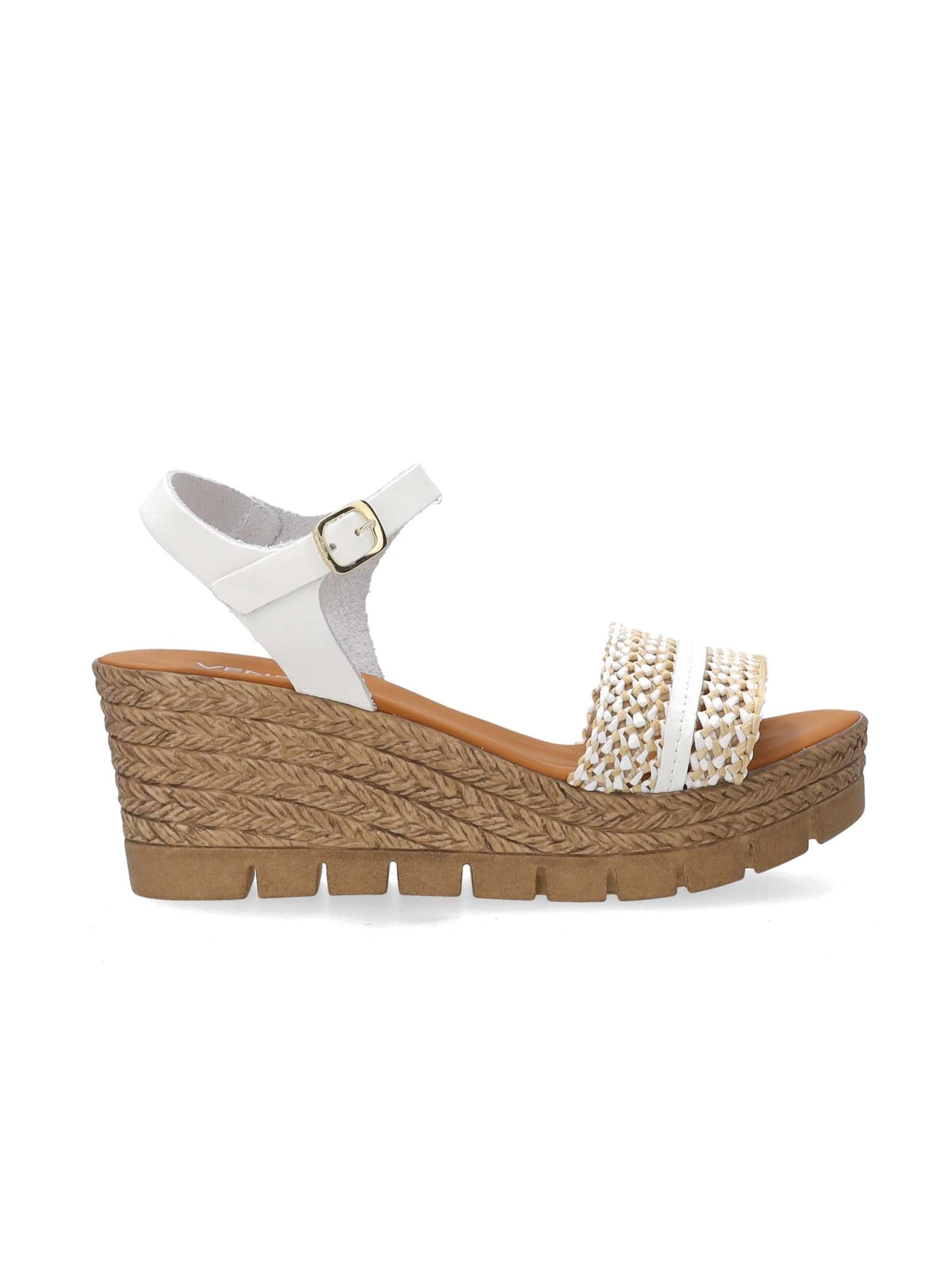 VENEZIA Sandals 'Venezia' in White: front
