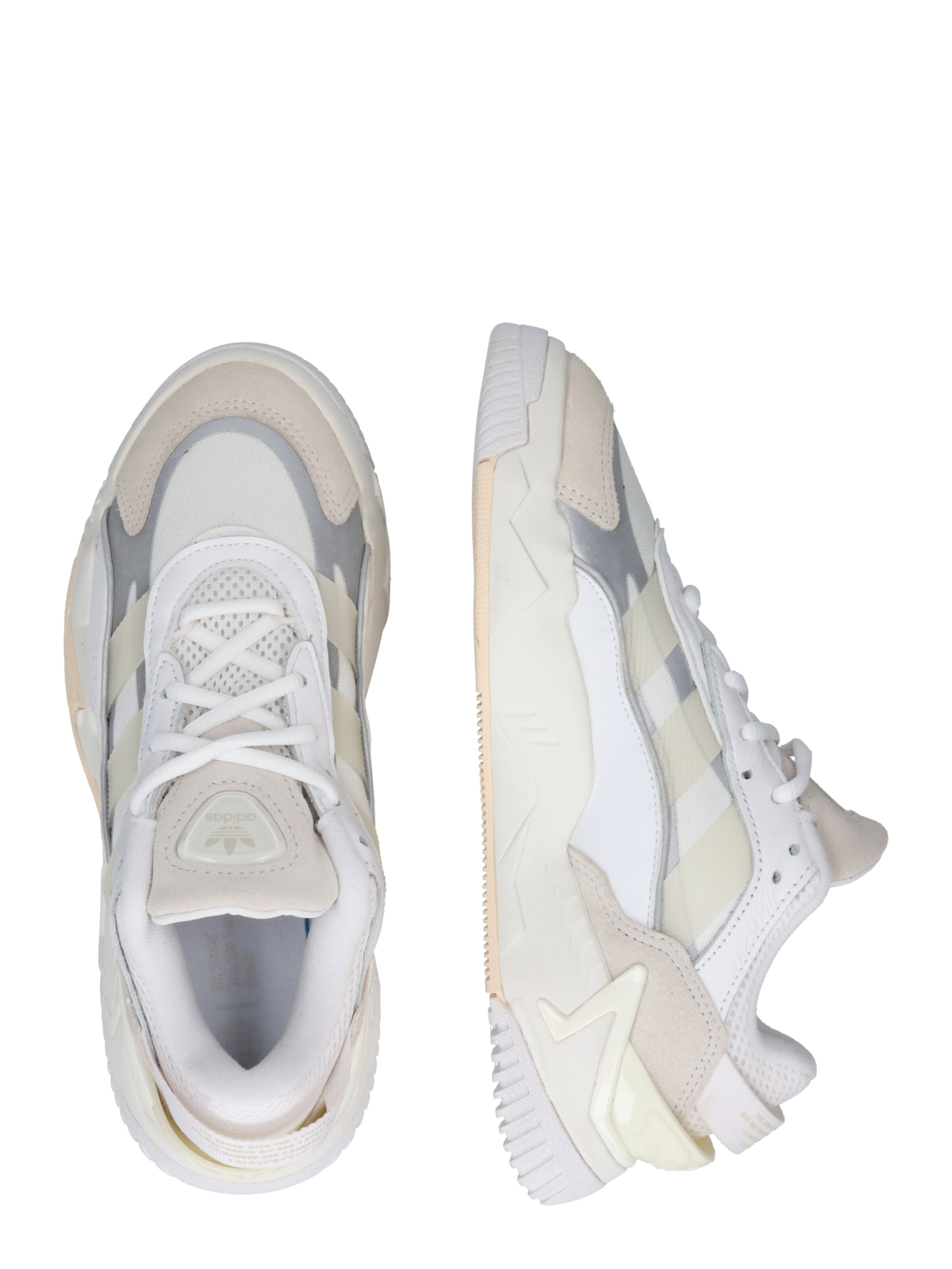 ADIDAS ORIGINALS Ниски маратонки в бяло