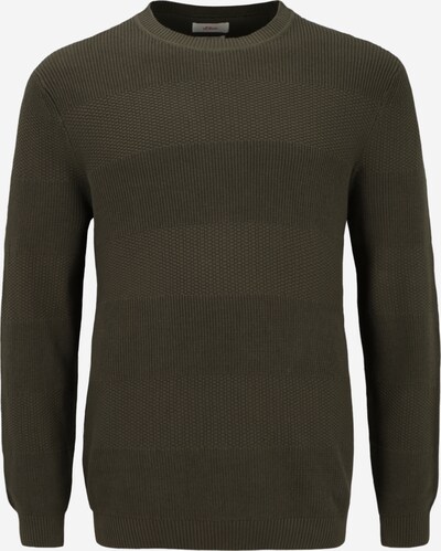 s.Oliver Men Big Sizes Sweater in Olive, Item view