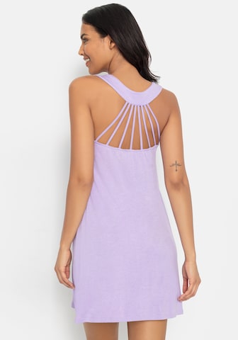 LASCANA Beach Dress in Purple