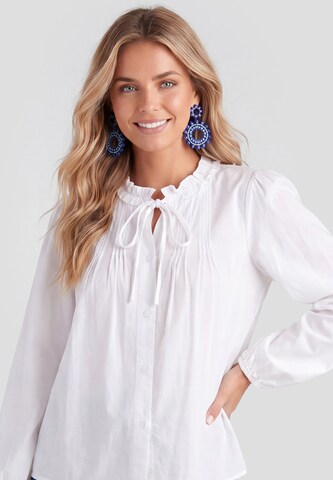 IZIA - Blusa en blanco