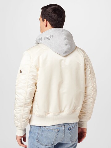 Veste mi-saison ALPHA INDUSTRIES en blanc