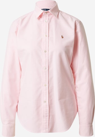 Camicia da donna di Polo Ralph Lauren in rosa: frontale